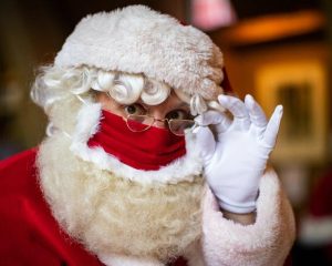 Santa with a Mask